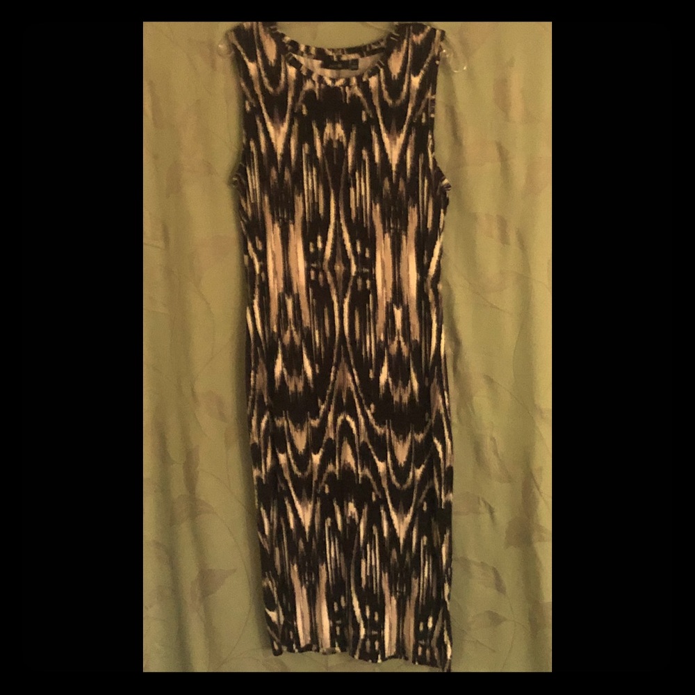 APT 9 MULTICOLOR SLEEVELESS DRESS